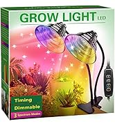 Briignite Grow Light, LED Grow Lights for Indoor Plants, Full Spectrum Plant Light, Grow Lamp wit...