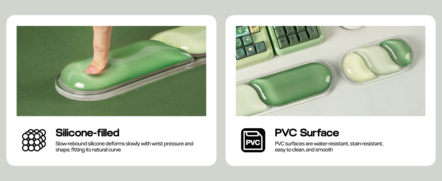 EPOMAKER CloudGel Wrist Rest for Keyboard and Mouse