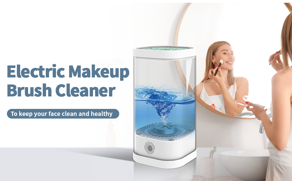 electric makeup brush cleaner