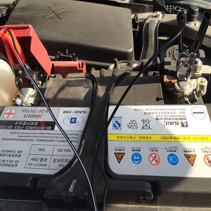 solar charger battery clamps