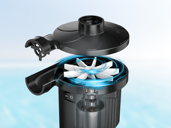 Air Pump for Inflatables Rapidly