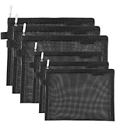 Topfinder Clear Cosmetic Bags Zip Makeup Mesh Bags Pencil Case Pouch Travel Toiletry Kit Set Stor...