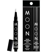 MOON Teeth Whitening Pen, Brush Every Tooth White, On-The-Go Whitener for A Brighter Smile, Gentl...