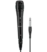 Coby Dynamic Vocal Wired Microphone | Audio Receiver for Singing, Karaoke, Recording | Karaoke Mi...