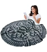 Final Friday Sandwich Biscuit Flannel Throw Blanket Giant Black and White Biscuit Funny Delicious...