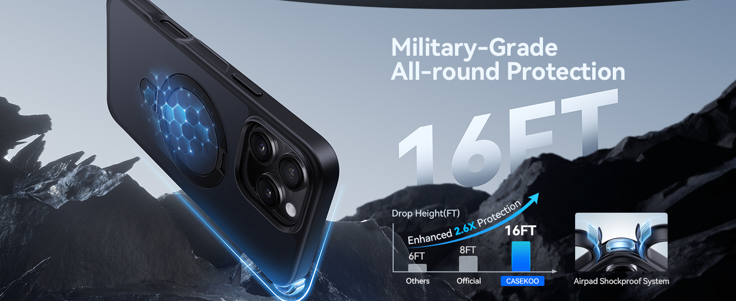 CASEKOO for iPhone 16 Pro case