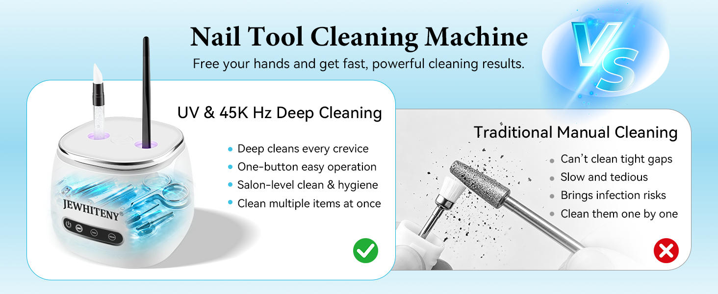 Nail Tool Cleaning Machine