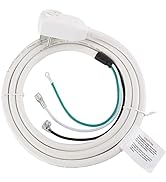 Baomain GPL-15-1 Window Air Conditioner LCDI Power Cord 5-15P Plug 120 VAC 15 Amp 1800 Watt 60Hz ...