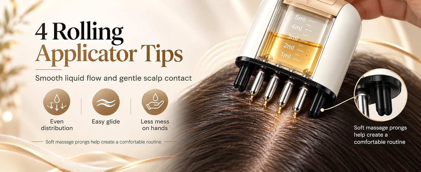 hair oil scalp applicator