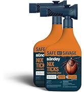 Sunday Nix Ticks - Tick Control Spray - Ready-to-Use - Concentrated Cedar Oil - Helps Kill Ticks,...