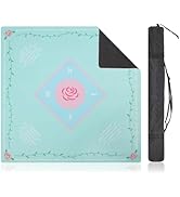 Linoows Mahjong Mat | Non-Slip Gaming Mat with Noise Reduction 31.5x31.5 Inch Large for Mahjong, ...