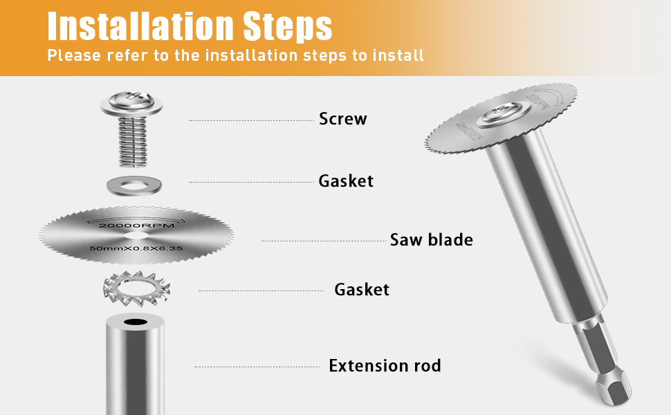 Long and short pole saw blades