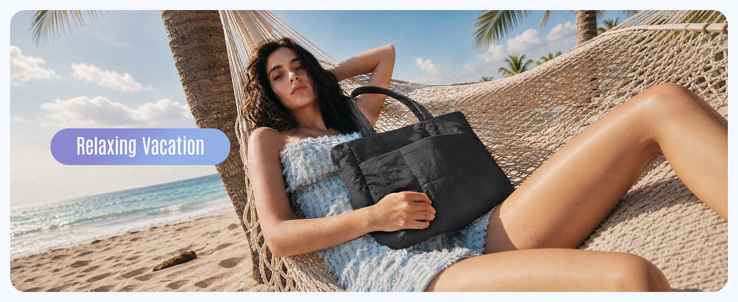 black tote bag