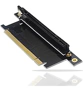 Pci-E 16x Riser Card,PCI Express 3.0 16X Extension Cable 90 Degree High Speed Riser Card