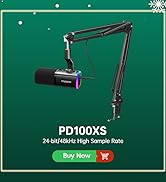 MAONO XLR/USB Gaming Microphone Kit: Dynamic PC Mic for Streaming Podcasting, Software Support, M...