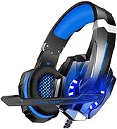 BlueFire Stereo Gaming Headset for PS4, PS5, PC, Xbox One, Noise Cancelling Over Ear Headphones w...