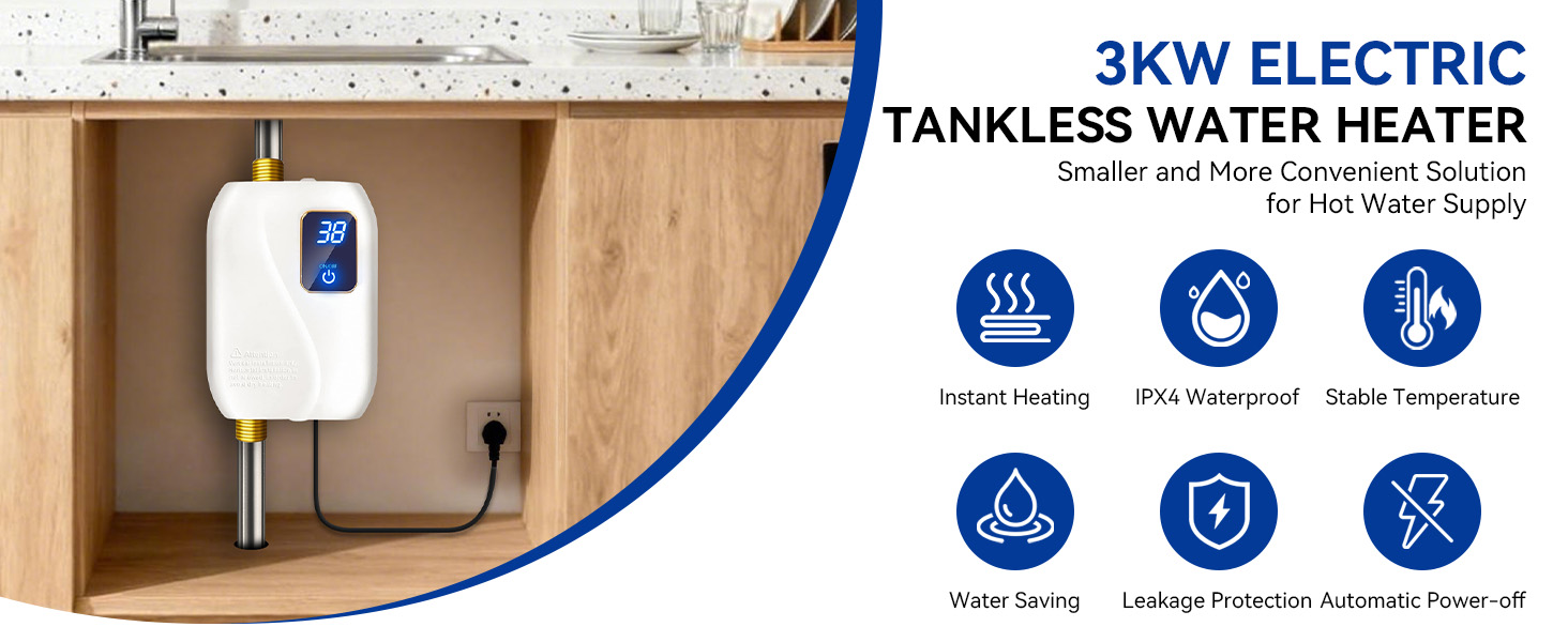 tankless water heater electric