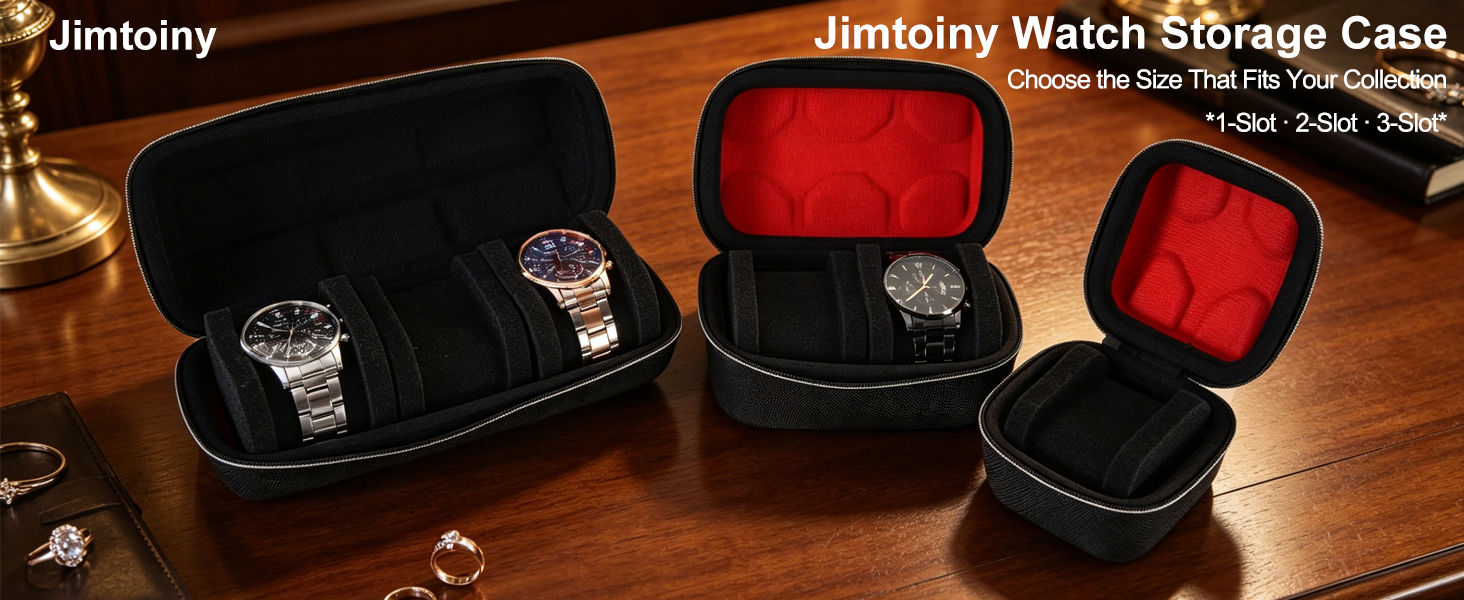 Jimtoiny Watch Storage Case