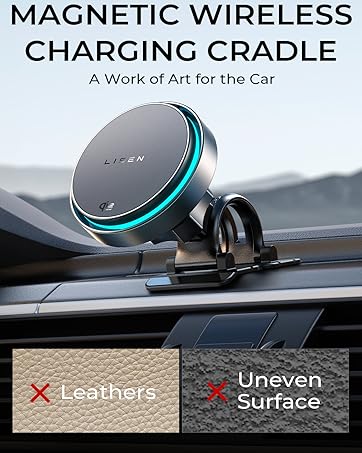 Qi2.2 magsafe car mount charger