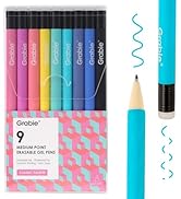 Grabie Erasable Gel Pens, Medium Point 0.7 mm Erasable Pens, Make Mistakes Disappear for Drawing ...