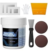 Oriflame Drywall Repair Kit: 8.5 Ounce Spackle Wall Repair with Patch/Scraper/Sandpaper/Gloves - ...