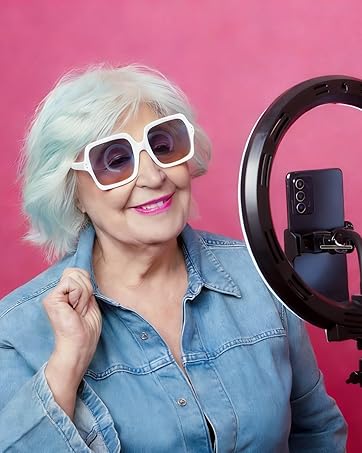 tripod for iphone with light