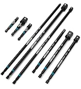 Libraton Impact Grade Socket Adapter Set, 3" 6" 12", Drill Socket Adapter, Socket Driver Adapter,...