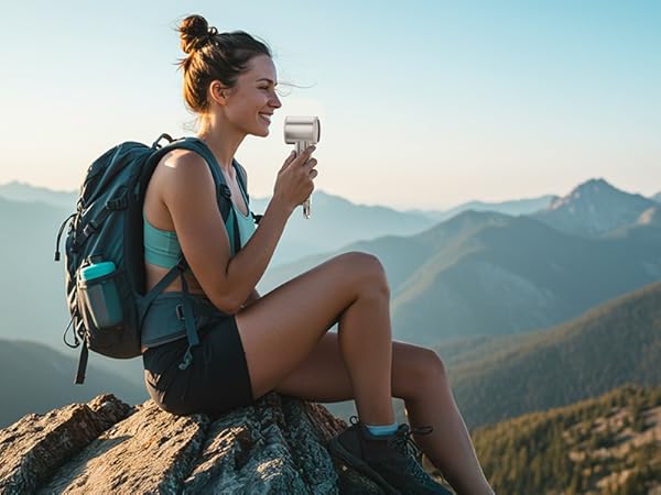 potable fan for outdoor