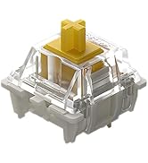 Gateron Yellow switches for Mechanical Keyboard, Linear Keyboard switches,pre lubed switches,Bana...
