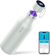 VSITOO 33oz Smart Self Cleaning Water Bottle,Insulated Water Bottle with Stainless Steel, BPA-Fre...