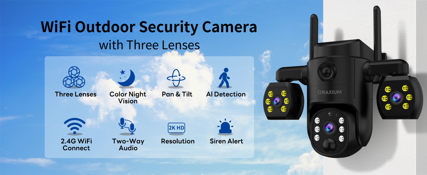 WiFi Outdoor Security Camera