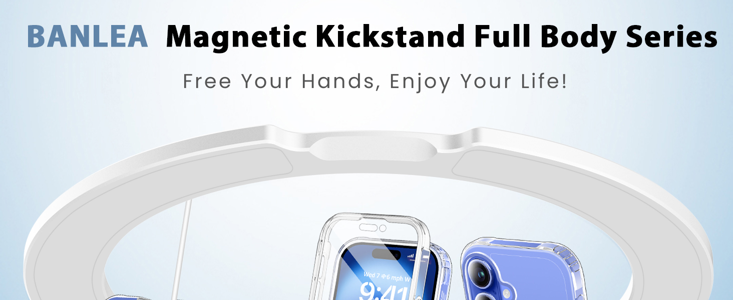 Full Body Kickstand Magnetic Case