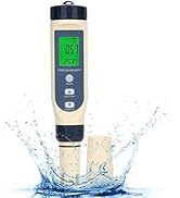 diymore 2025 Pool Salt Tester&amp;PH Meter,Digital Salinity Meter and PH Tester for Aquarium and Pool...