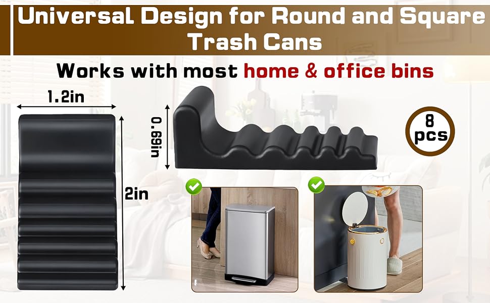 trash can wall guard bumpers A+2