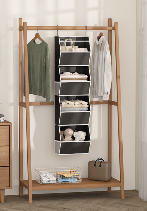 hanging closet organizer