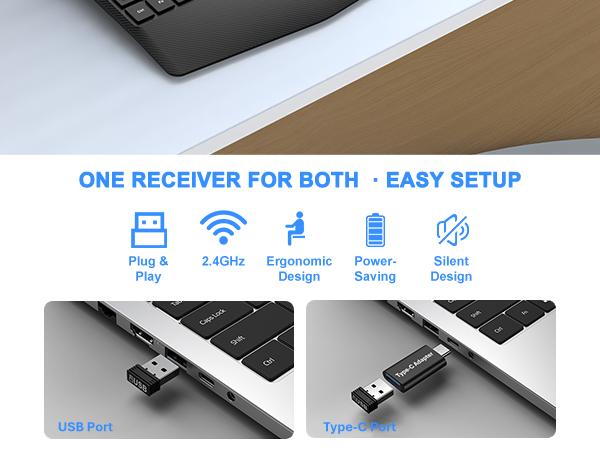 wireless keyboard and mouse