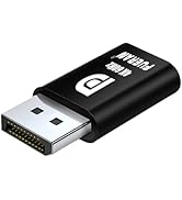 FUERAN DP-4K60HZ DisplayPort Headless Ghost Display Emulator for PC DP displayport Dummy Plug-fit...