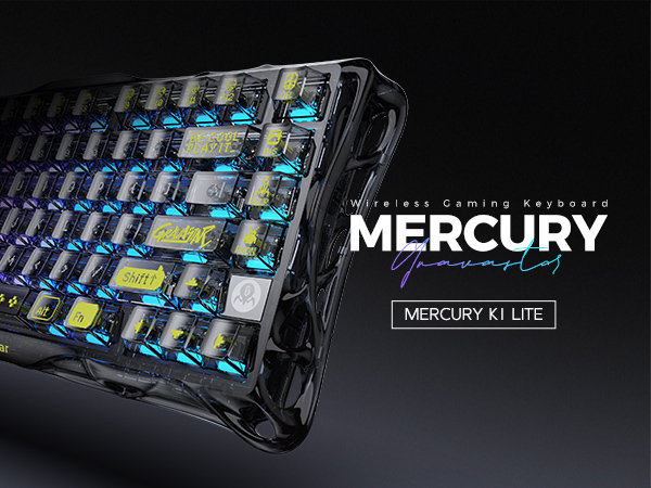 Wireless Gaming Keyboard MERCURY K1 LITE