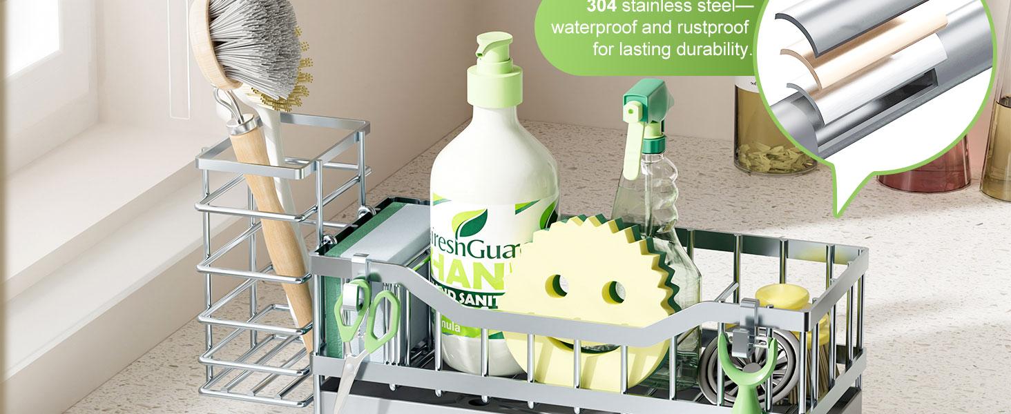 kitchen sink organizer