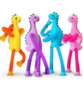 4Pcs Dinosaur Stocking Stuffers Airplane Travel Toys for Toddlers Kid Boys Girls Year Old Age 3+ ...