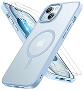 Miracase Magnetic Series Designed for iPhone 15 Plus Case [Compatible with MagSafe] [with 2X Scre...