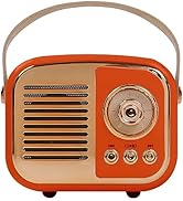 Aresrora Retro Bluetooth Speaker, Vintage Wireless Speaker,Portable Mini Radio Old Fashion Style ...