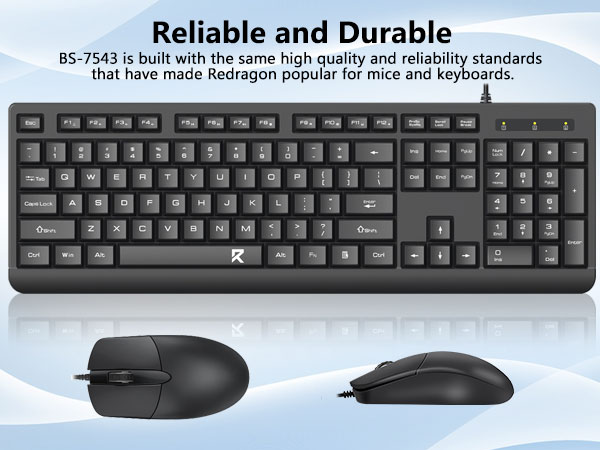 Wired Keyboard Mouse Combo