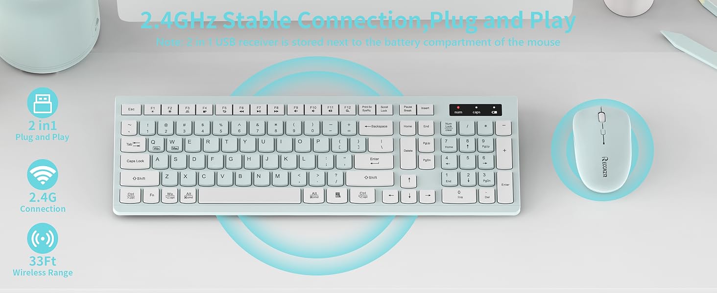 wireless keyboard and mouse 3