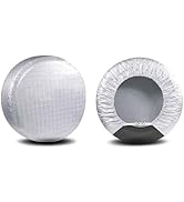 Amfor Tire Covers Set of 2, Waterproof Anti-UV Sun Snow Rain Tire Covers for Trailers, RV, Camper...