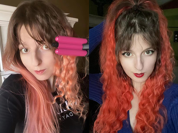 farery crimper hair iron