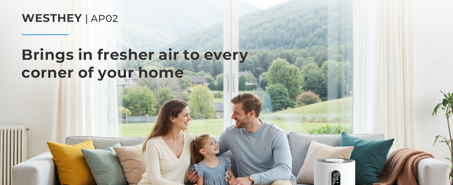 Brings in fresher air to every corner of your home