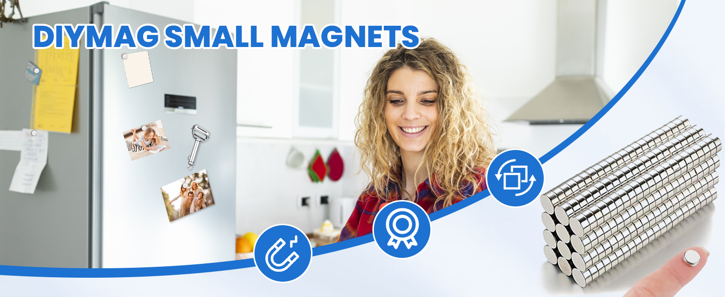 DIYMAG Small Refrigerator Magnets