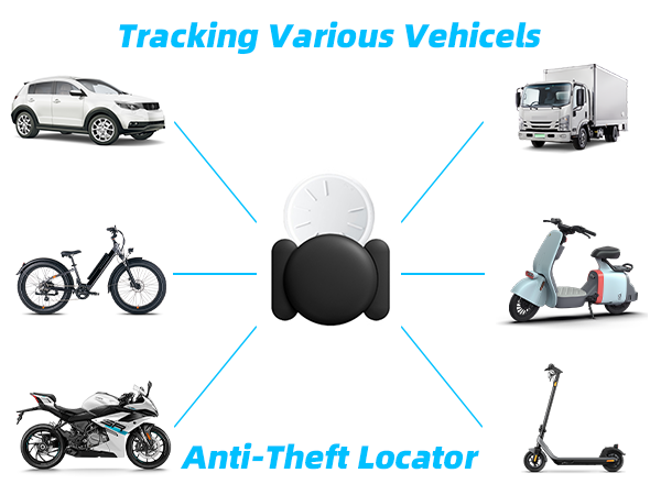 tracker device for vehicles