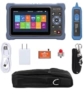 OTDR Fiber Optic Tester SM 1310/1550nm 26/24dB 4.3 Inch Touch Screen Test Rang 5m-100km - Optical...